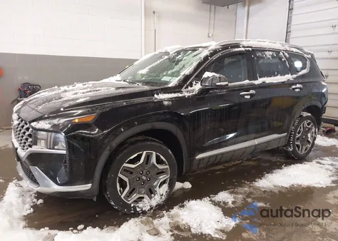 2022 Hyundai Santa Fe Hybrid Sel Premium из США, поврежденный, VIN KM8S3DA1XNU018323